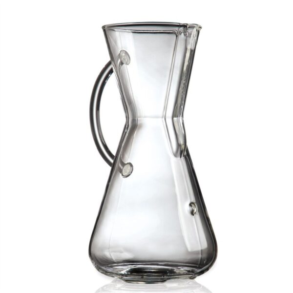 CHEMEX 3-cup Glasshandle