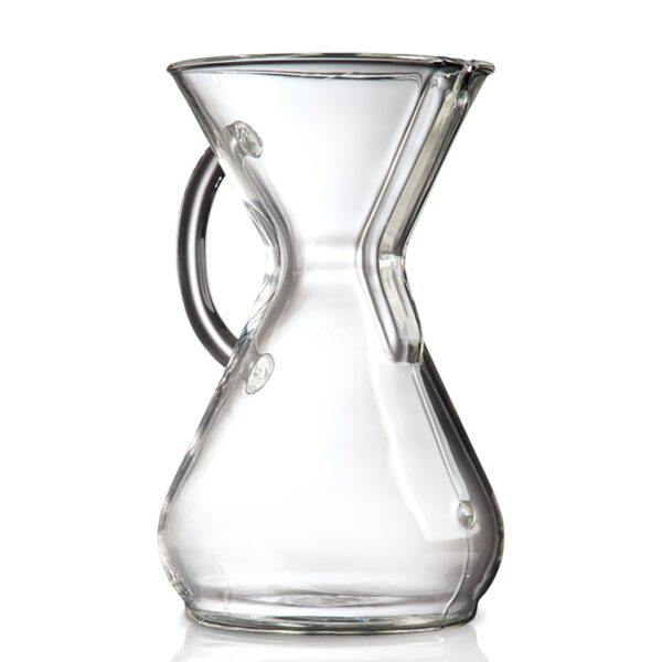 CHEMEX 6-cup Glasshandle